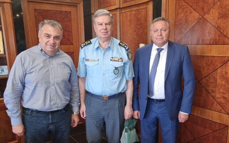 Συνάντηση Μαρίνου με Αρχηγό ΕΛ.ΑΣ.: Επιχειρησιακή δράση για την αποτροπή και αντιμετώπιση της παραβατικότητας στη Γαστούνη