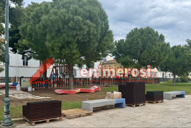 Πύργoς: Αποκατάσταση φθορών και εργασίες συντήρησης στην παιδική χαρά στο λόφο του Επαρχείου