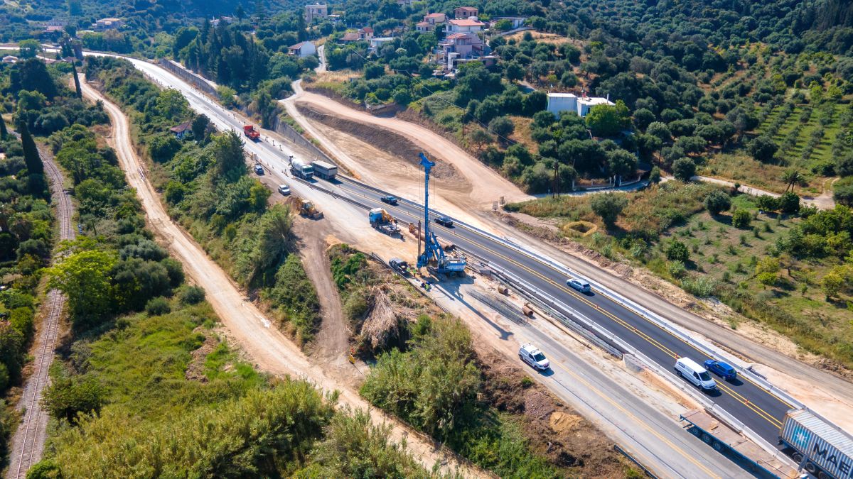 Πάτρα – Πύργoς: Σημαντική χρονική απόκλιση στην ολοκλήρωση του πιο δύσκολου τμήματος (Αχαΐα)