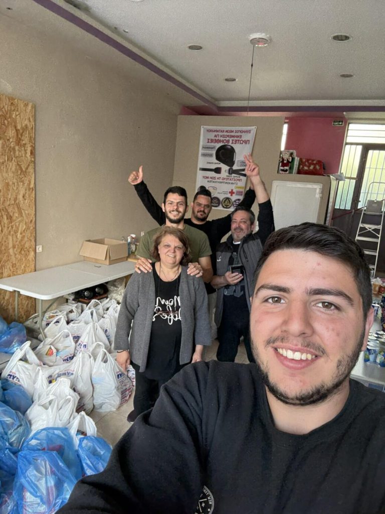 Σύλλογος Νέων Καταραχίου: Συγκέντρωσε και πρόσφερε βασικά αγαθά σε 55 οικογένειες!