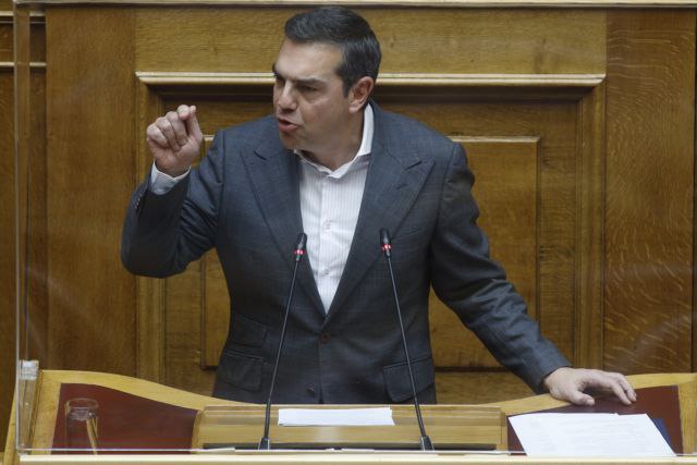 Βουλή: Πρόταση μομφής κατά της κυβέρνησης κατέθεσε ο Αλέξης Τσίπρας