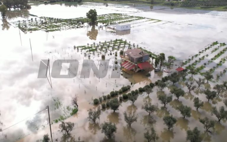 Ζάκυνθος: Εικόνες καταστροφής μετά την κακοκαιρία (Drone Video)