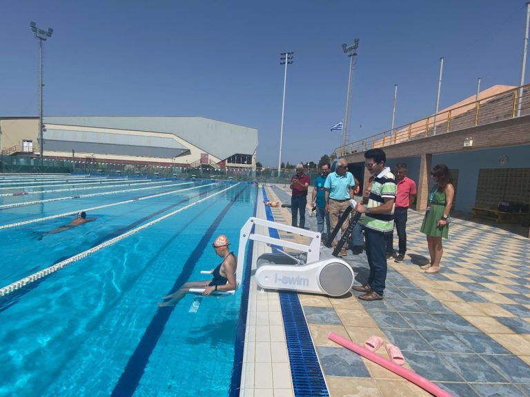 Κολυμβητήριο Αμαλιάδας: Τοποθετήθηκε αναβατόριο για την εξυπηρέτηση ανθρώπων με κινητικά προβλήματα και αναπηρίες