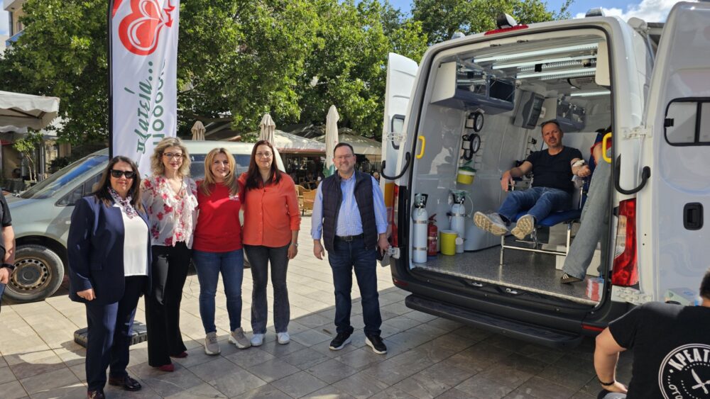 Aμαλιάδα: «Πάμε πλατεία… για αιμοδοσία» με συγκινητική ανταπόκριση των πολιτών
