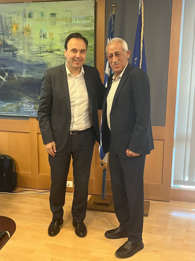 Συνάντηση Λυμπέρη – Παπαστεργίου: Σε τροχιά ψηφιακού μετασχηματισμού ο δήμος Ήλιδας!