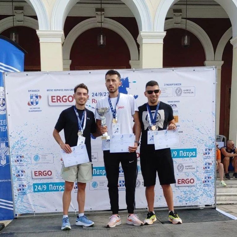 Πάτρα: 1ος στο run Greece ο Δημήτρης Μεϊντή του Κόροιβου Αμαλιάδας