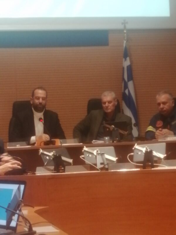 O δήμος Πύργου σε σύσκεψη για την αντιπλημμυρική θωράκιση της περιοχής