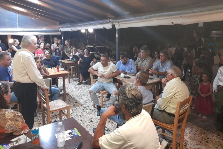 Σάκης Μπαλιούκος σε Σαμικό και Ράχες: «Να πορευτούμε όλοι μαζί με την παράταξη της ελπίδας