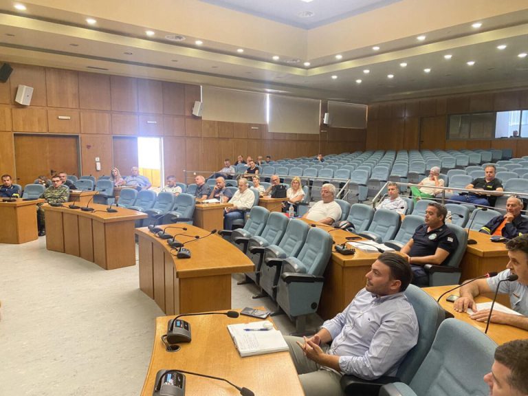 Π.E. Ηλείας: Συντονισμός ενεργειών για την αντιπλημμυρική θωράκιση
