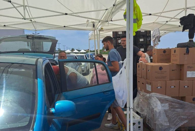 Πύργος: Ολοκληρώθηκε η πρώτη ημέρα διανομής προϊόντων σε δικαιούχους προγράμματος ΤΕΒΑ