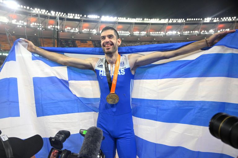Παγκόσμιο Πρωτάθλημα Στίβου: "Πέταξε" πάλι (8.52μ) και πήρε το χρυσό ο Μίλτος Τεντόγλου!