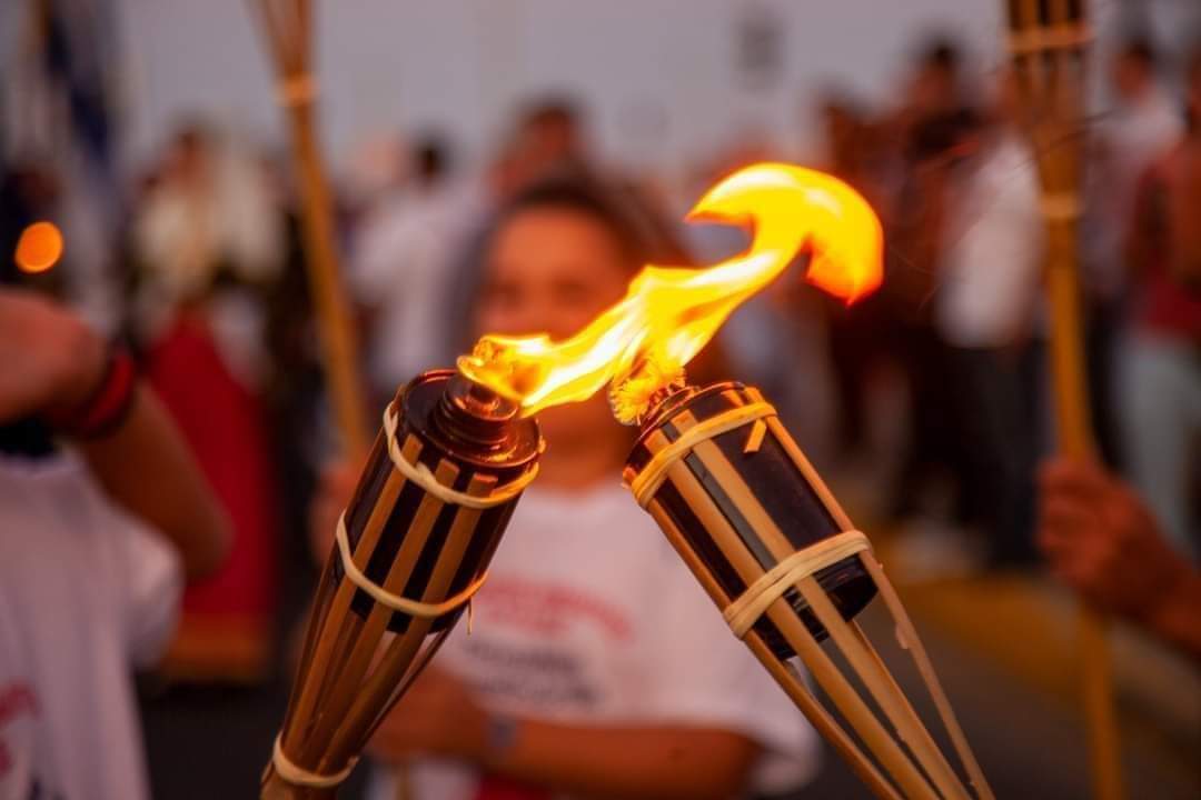 H φλόγα της Αγάπης φτάνει στον Πύργο