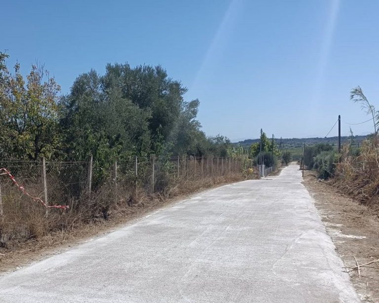 Δήμος Πύργου: Στην τελική ευθεία για το έργο «Βελτίωση της πρόσβασης σε γεωργική γη και κτηνοτροφικές εκμεταλλεύσεις»