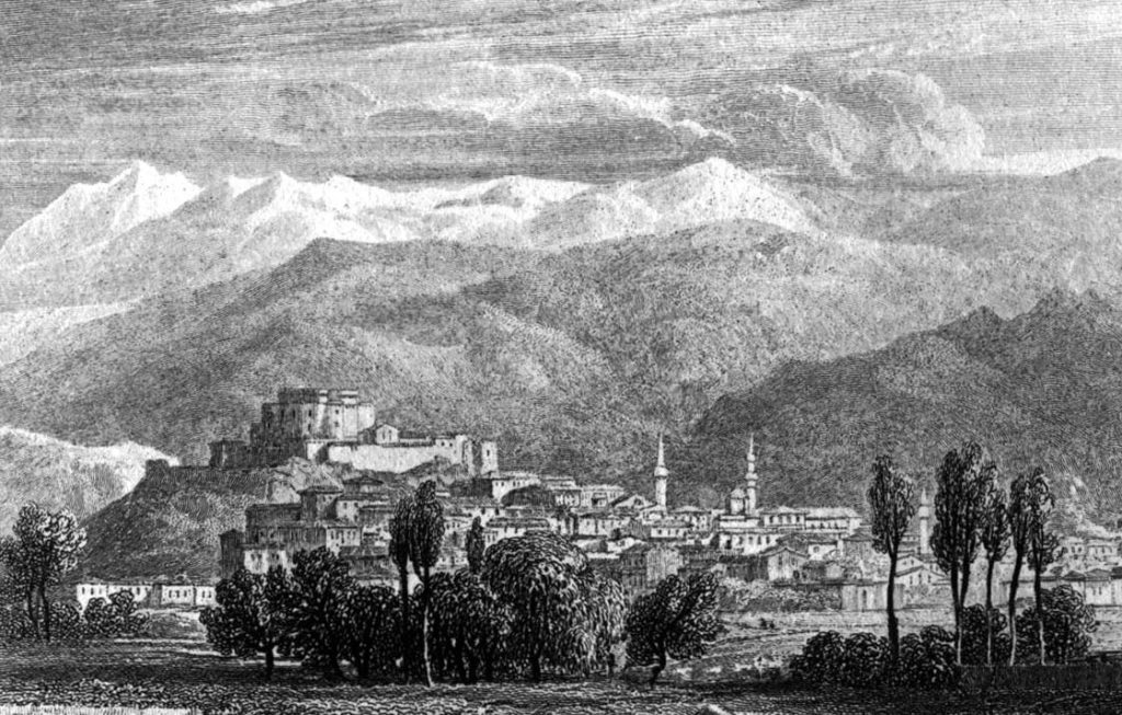 Patras_Ancient_Patrae_Achaia_engraving_by_William_Miller_after_H_W_Williams_detail
